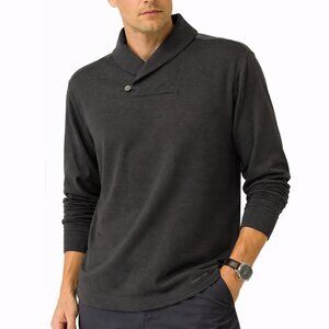 Calvin Klein Shawl Collar Button-Neck Sweater – Men’s Large